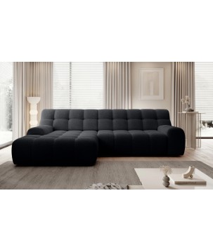 Narożnik COCOON S w układzie L z elektryczną regulacją siedziska Lewostronny w tkaninie JAGUAR 22