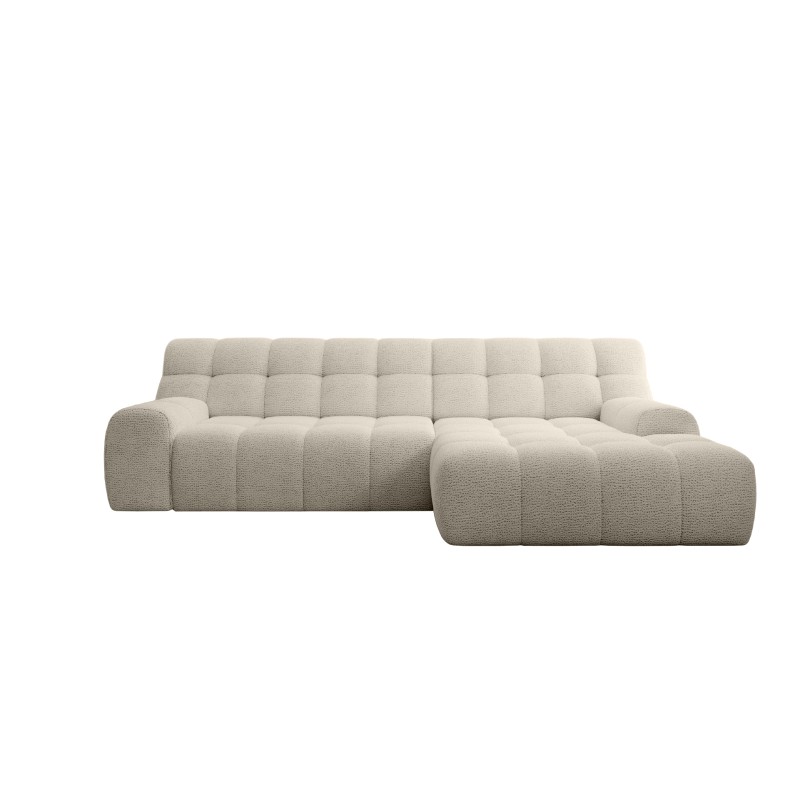 Narożnik COCOON S w układzie L z elektryczną regulacją siedziska Prawostronny w tkaninie JAGUAR 02