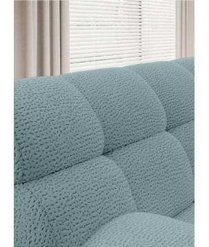 Narożnik COCOON S w układzie L z elektryczną regulacją siedziska Prawostronny w tkaninie JAGUAR 16