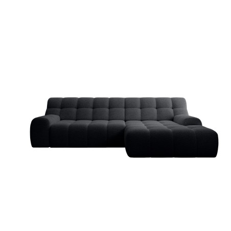 Narożnik COCOON S w układzie L z elektryczną regulacją siedziska Prawostronny w tkaninie JAGUAR 22