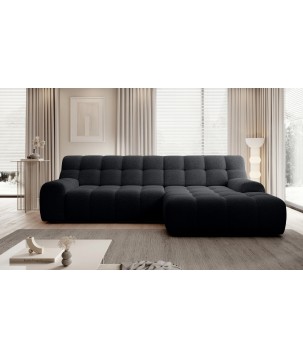 Narożnik COCOON S w układzie L z elektryczną regulacją siedziska Prawostronny w tkaninie JAGUAR 22