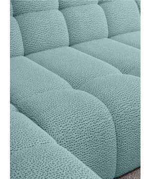 Narożnik COCOON XL w układzie U z elektryczną regulacją siedziska Prawostronny w tkaninie JAGUAR 16