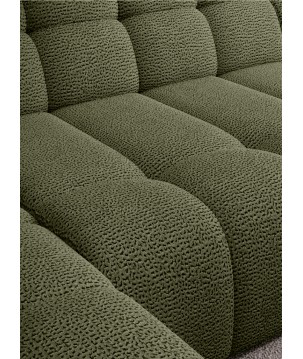 Narożnik COCOON XL w układzie U z elektryczną regulacją siedziska Lewostronny w tkaninie JAGUAR 12