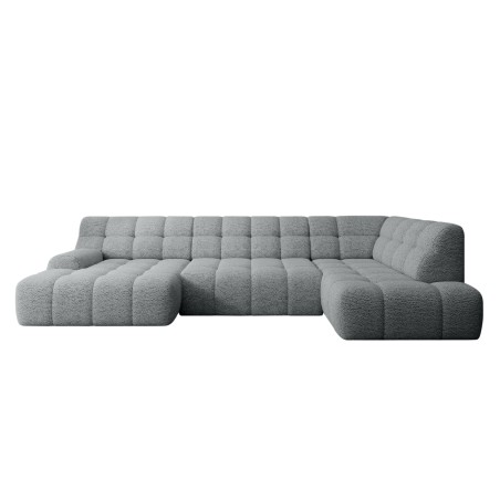 Narożnik COCOON XL w układzie U z elektryczną regulacją siedziska Prawostronny w tkaninie JAGUAR 19