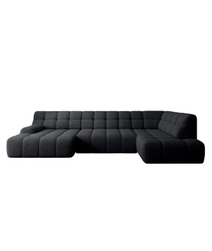 Narożnik COCOON XL w układzie U z elektryczną regulacją siedziska Prawostronny w tkaninie JAGUAR 22