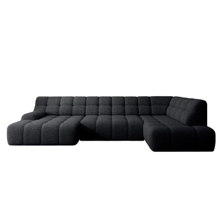 Narożnik COCOON XL w układzie U z elektryczną regulacją siedziska Prawostronny w tkaninie JAGUAR 22