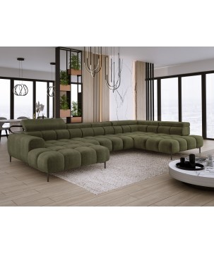 Narożnik PLAZA XL Prawostronny Tkanina EDEN 12 WERSAL