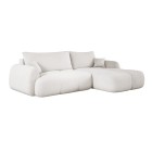 Narożnik COCO Prawostronny z funkcją spania poduszkami i pojemnikiem Now Or Never 01 DOMOHOME