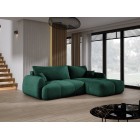 Narożnik COCO Prawostronny z funkcją spania poduszkami i pojemnikiem Cloud 39 DOMOHOME