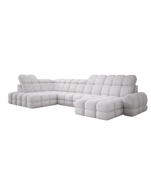 Narożnik TOLLO XL Lewostronny Elektryczna regulacja Tkanina ANTHOLOGY 15 WERSAL