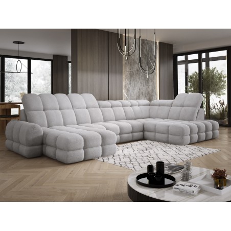 Narożnik TOLLO XL Prawostronny Elektryczna regulacja Tkanina ANTHOLOGY 17 WERSAL