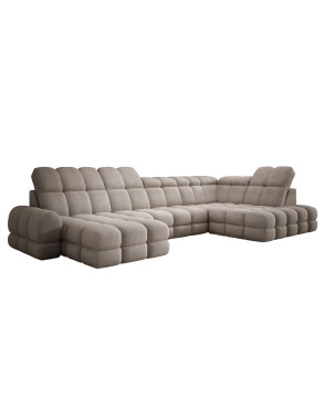 Narożnik TOLLO XL Prawostronny Elektryczna regulacja Tkanina ANTHOLOGY 06 WERSAL