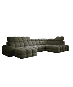 Narożnik TOLLO XL Prawostronny Elektryczna regulacja Tkanina ANTHOLOGY 12 WERSAL