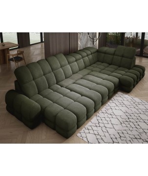 Narożnik TOLLO XL Prawostronny Elektryczna regulacja Tkanina ANTHOLOGY 12 WERSAL