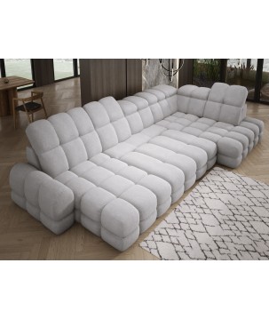 Narożnik TOLLO XL Prawostronny Elektryczna regulacja Tkanina ANTHOLOGY 17 WERSAL