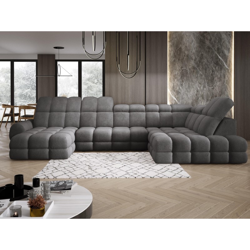 Narożnik TOLLO XL Prawostronny Elektryczna regulacja Tkanina ANTHOLOGY 18 WERSAL