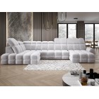 Narożnik TOLLO XL Lewostronny Elektryczna regulacja Tkanina SALVADOR 13 WERSAL