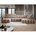 Narożnik TOLLO XL Prawostronny Elektryczna regulacja Tkanina SALVADOR 03 WERSAL