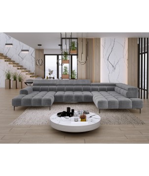 Narożnik PLAZA XL Prawostronny Tkanina EDEN 20 WERSAL