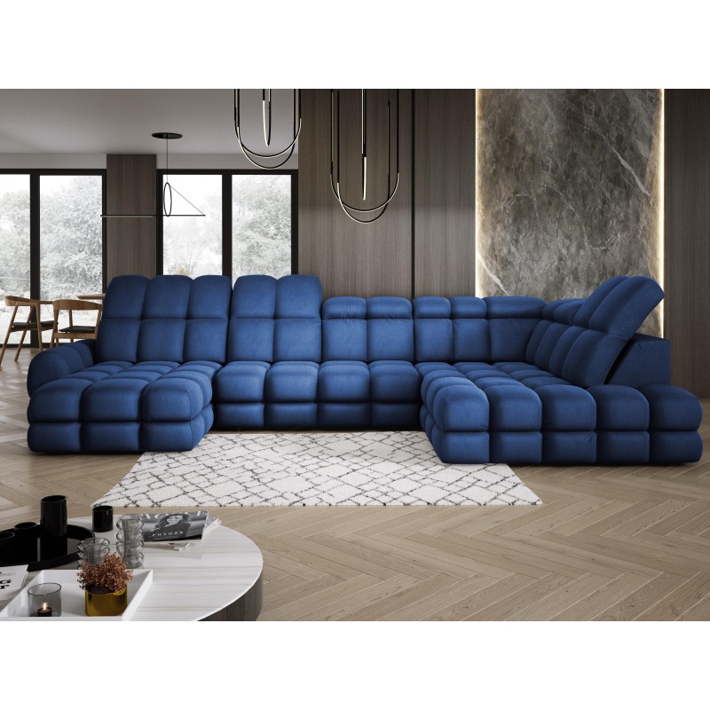 Narożnik TOLLO XL Prawostronny Elektryczna regulacja Tkanina SOLAR 79 WERSAL