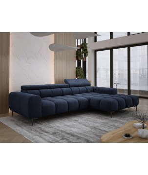 Narożnik PLAZA MINI Prawostronny w tkaninie CLOUD 79 WERSAL