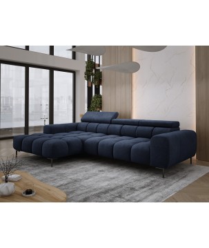 Narożnik PLAZA MINI Lewostronny w tkaninie CLOUD 79 WERSAL