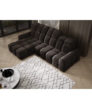 Narożnik TOLLO MINI S Lewostronny Elektryczna regulacja Salvador 04 WERSAL