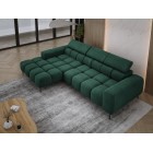 Narożnik PLAZA MINI Lewostronny w tkaninie CLOUD 39 WERSAL