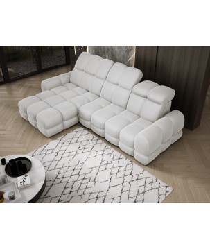 Narożnik TOLLO MINI S Lewostronny Elektryczna regulacja Solar 03 WERSAL