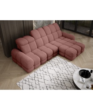 Narożnik TOLLO MINI S Prawostronny Elektryczna regulacja Bubble 09 WERSAL