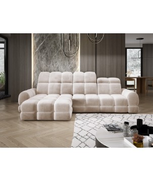 Narożnik TOLLO MINI S Lewostronny Elektryczna regulacja Salvador 01 WERSAL