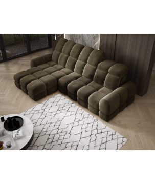 Narożnik TOLLO MINI S Lewostronny Elektryczna regulacja Salvador 10 WERSAL