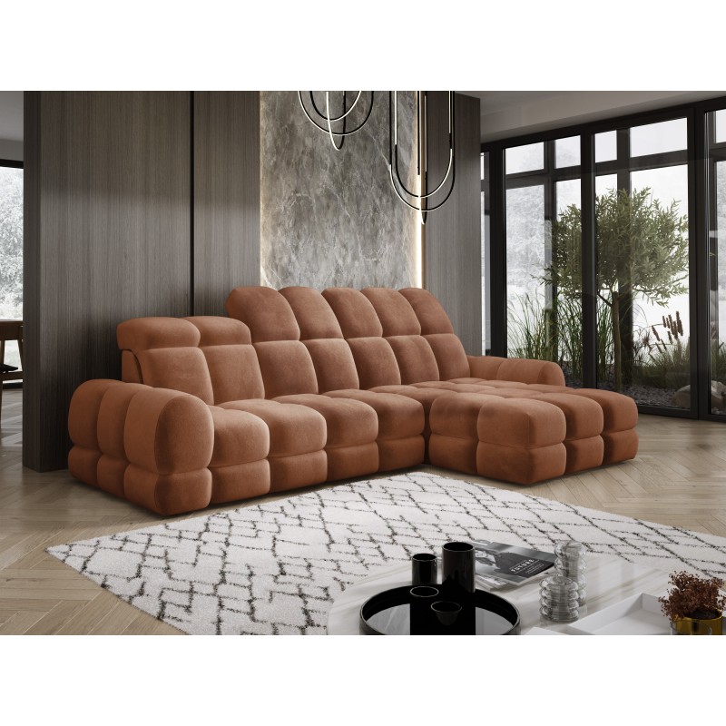 Narożnik TOLLO MINI S Prawostronny Elektryczna regulacja Salvador 08 WERSAL