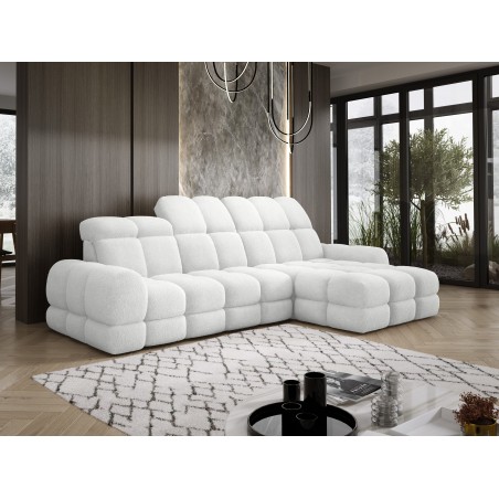 Narożnik TOLLO MINI S Prawostronny Elektryczna regulacja Bubble 01 WERSAL