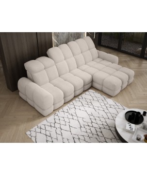 Narożnik TOLLO MINI S Prawostronny Elektryczna regulacja Bubble 03 WERSAL