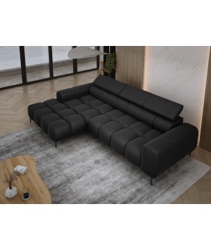 Narożnik PLAZA MINI Lewostronny w tkaninie Promocyjnej SOLAR 99 WERSAL