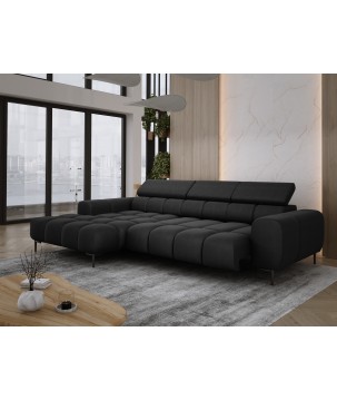 Narożnik PLAZA MINI Lewostronny w tkaninie Promocyjnej SOLAR 99 WERSAL