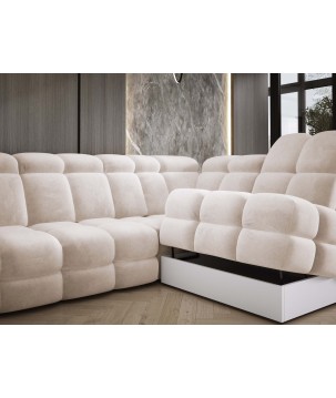 Narożnik TOLLO L Prawostronny Elektryczna regulacja Salvador 01 WERSAL