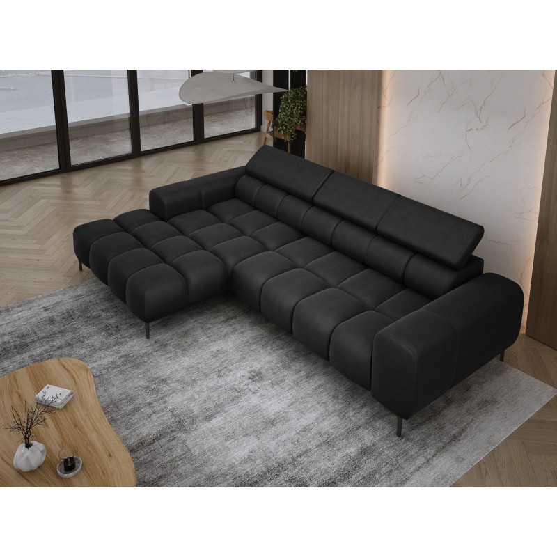 Narożnik PLAZA MINI Lewostronny w tkaninie Promocyjnej SOLAR 99 WERSAL