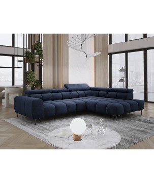 Narożnik PLAZA L Prawostronny w tkaninie CLOUD 79 WERSAL