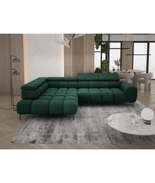 Narożnik PLAZA L Lewostronny w tkaninie CLOUD 39 WERSAL