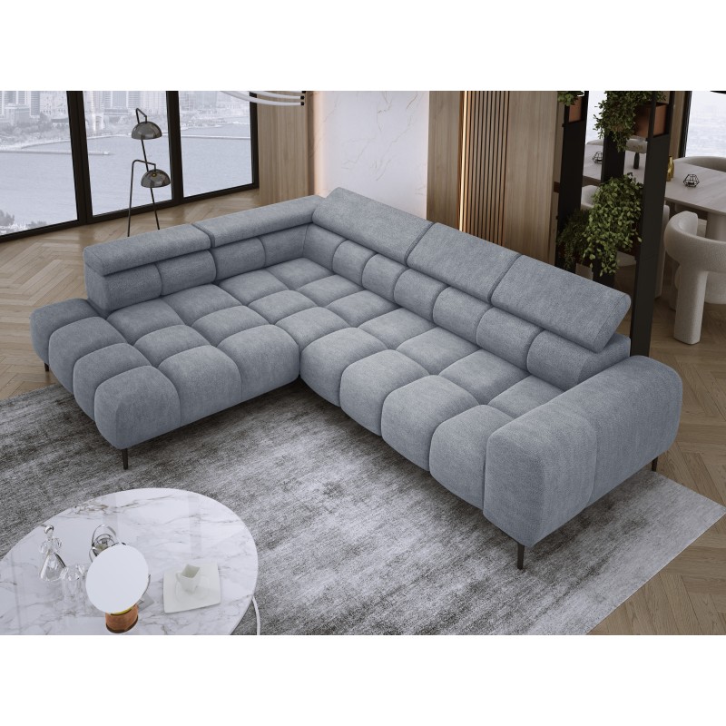 Narożnik PLAZA L Lewostronny w tkaninie CLOUD 82 WERSAL