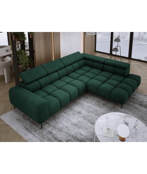 Narożnik PLAZA L Prawostronny w tkaninie CLOUD 39 WERSAL