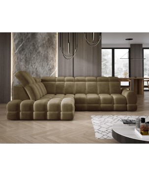 Narożnik TOLLO L Lewostronny Elektryczna regulacja Salvador 10 WERSAL