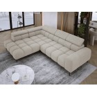 Narożnik PLAZA L Lewostronny w tkaninie CLOUD 03 WERSAL
