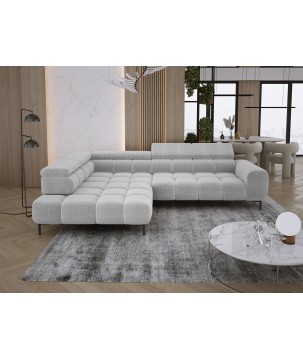 Narożnik PLAZA L Lewostronny w tkaninie EDEN 17 WERSAL