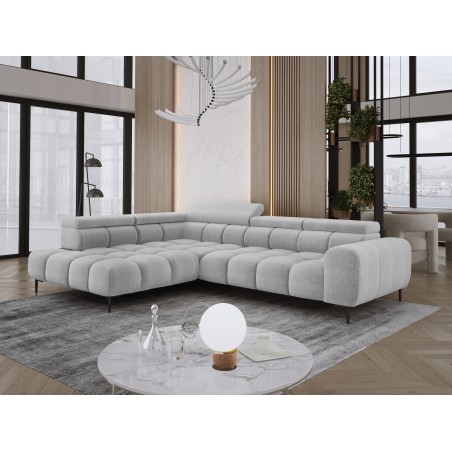 Narożnik PLAZA L Lewostronny w tkaninie EDEN 17 WERSAL