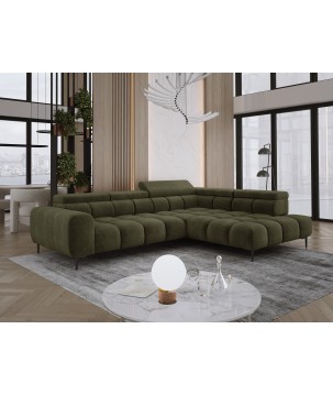 Narożnik PLAZA L Prawostronny w tkaninie EDEN 12 WERSAL