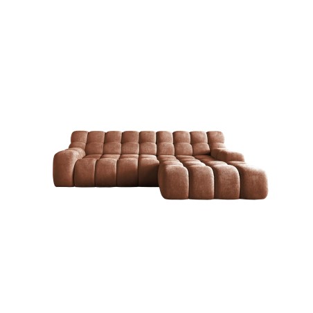 Narożnik CAMPILE L wolnostojący Prawostronny z Elektryczną Regulacją tkanina Eden 10 WERSAL