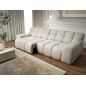 Kanapa Sofa Bigsofa CAMPILE Wersal elektryczne wysuwane siedzisko w tkaninie EDEN 01 WERSAL